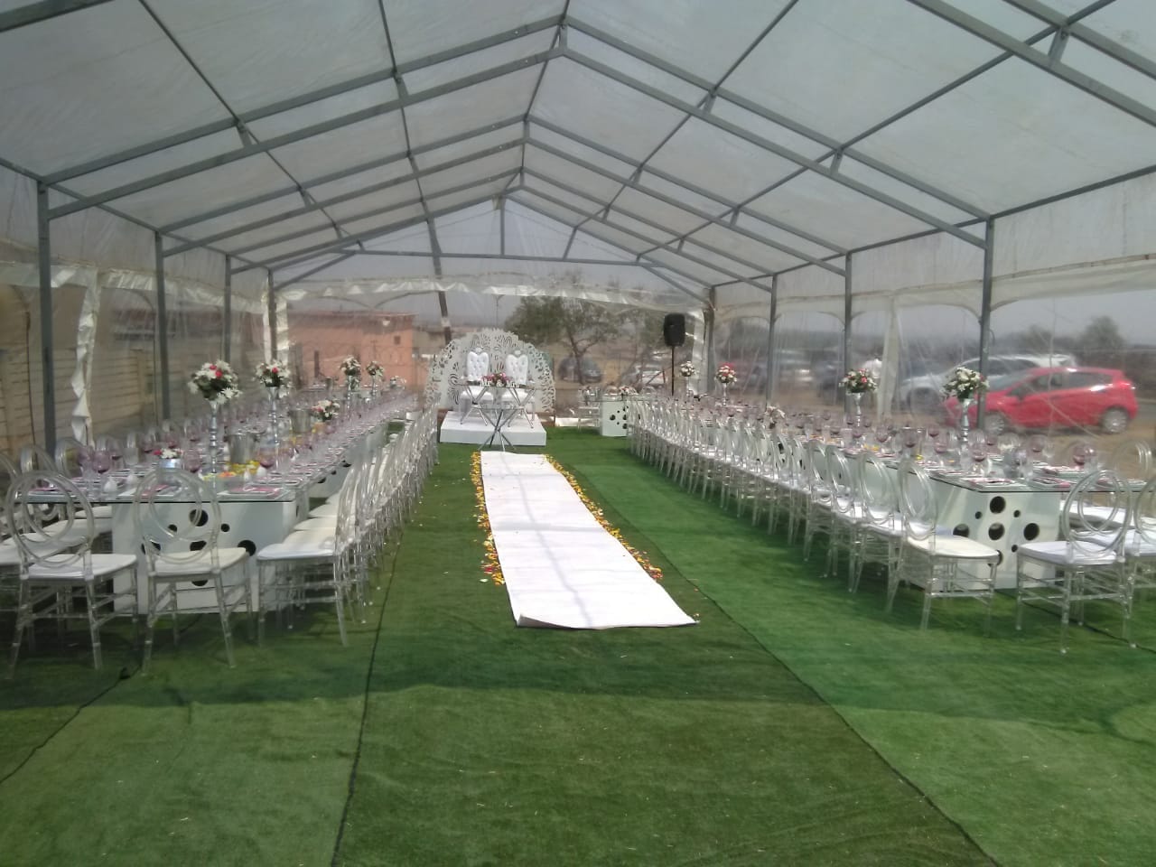 Marquees,stretch,frame tents,gazebos,umbrellas for Hire Johannes
